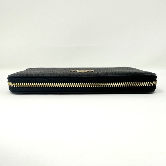 Coach Medium Id Zip Wallet in Black Leather C4124 - Picture 7 of 7